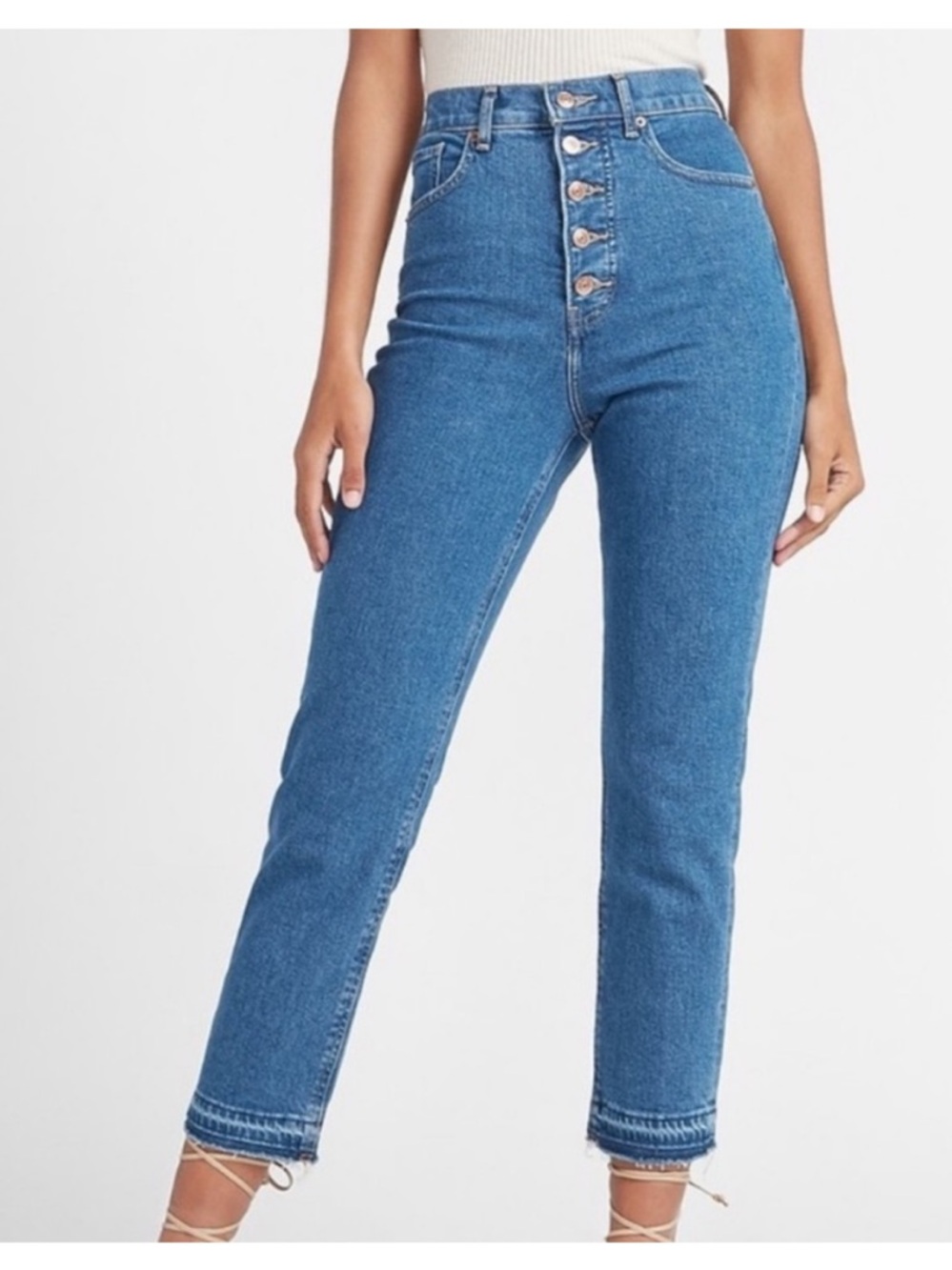 Express Mom Jean Super High Rise